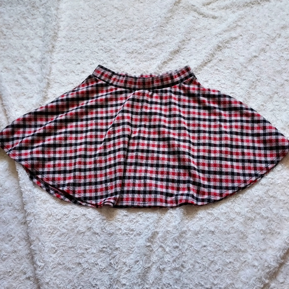Misty Rose plaid mini skater skirt Small Grunge Preppy Academia Buffy Anime